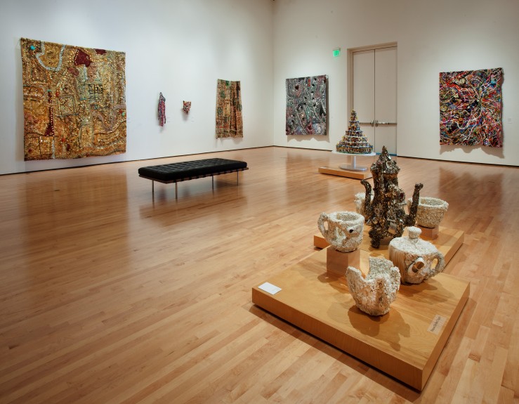 from Rhyme and Reason: The Art of Shawne Major at Paul and Lulu Hilliard University Art Museum. Photo by Mike Smith