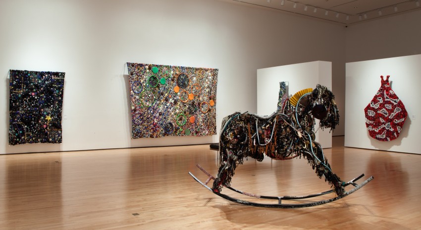 from Rhyme and Reason: The Art of Shawne Major at Paul and Lulu Hilliard University Art Museum. Photo by Mike Smith